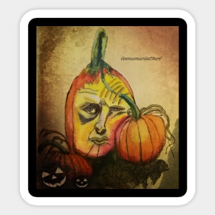 Pumpkin Sticker